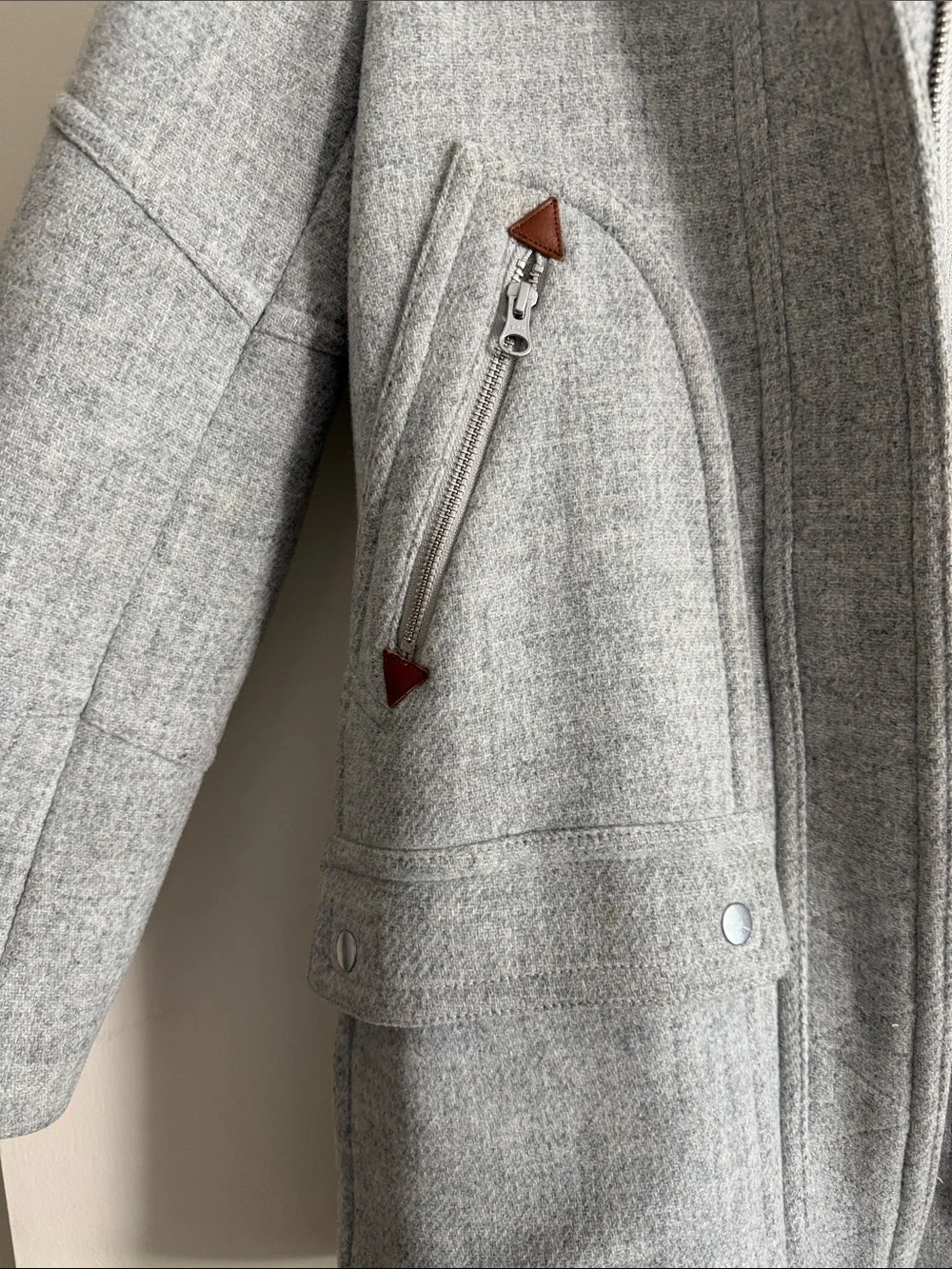 J. Crew Parka with Faux Fur Trim - Picture 7 of 13